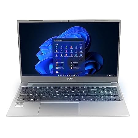 Acer Aspire Lite 12th Gen Intel Core i5-1235U Thin and Light Metal Laptop (Windows 11 Home/8GB RAM/512GB SSD/Intel Iris Xe Graphics/MSO) AL15-52, 39.62cm (15.6") Full HD Display, Steel Gray, 1.59 KG